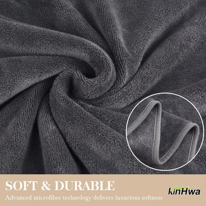 KinHwa Microfibre Soft Hand Towels for Kitchen Abosorbent Small Guest Towel