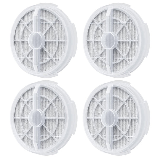 4 Pack GL2103 HEPA Replacement Filter for RIGOGLIOSO GL-2103, JINPUS GL-2103, RIGOGLIOSO SY900S Air Purifier, 2-in-1 HEPA Filters and Activated Carbon