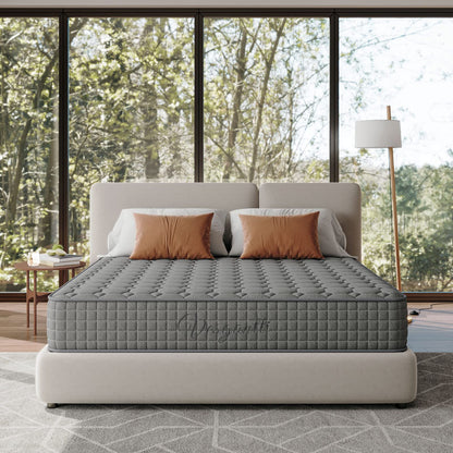 Vesgantti European Single Mattress Hybrid Mattress 90x200x25cm, Grey