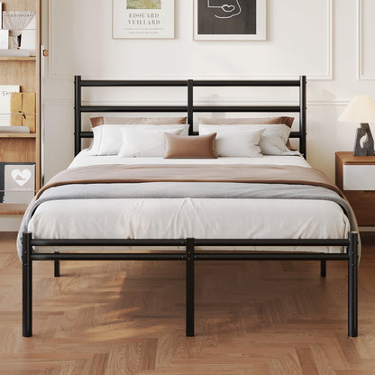Yicensen King Size Bed Frame with Headboard and Footboard