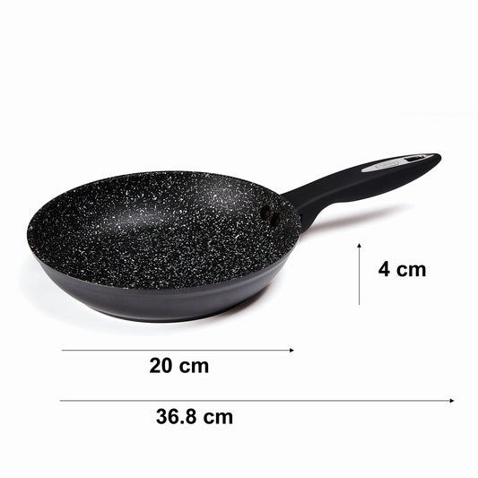 Zyliss Ultimate Non Stick Frying Pan, 20cm, 10 Year Guarantee 3X Layer Durable Non Stick, Easy to Clean, Suitable for All Hobs Including Induction