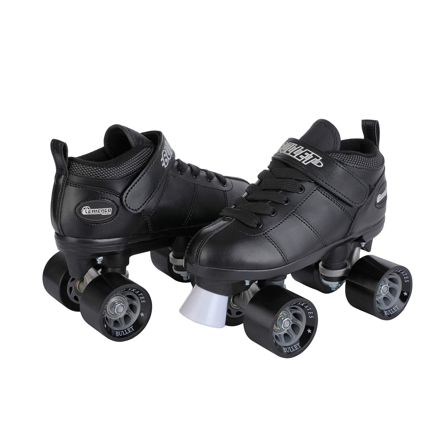 Chicago Skates Chicago Bullet Men's Speed Roller Skate -Black Size 11 US (B-10011)