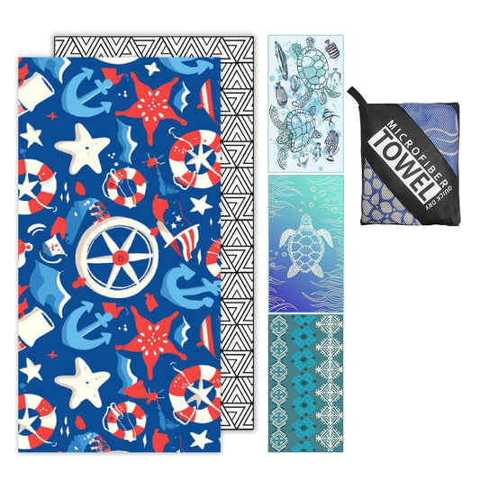 Startseite Microfibre Beach Towels for Adults - 180x100cm Lightweight Beach Towel Extra Large, Sand Free & Quick Dry Beach Towel Extra Large for