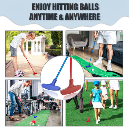 ToVii Golf Putter, 2 Pack Mini Golf Putter Kids Golf Putter for Men Women Two-Way Right or Left Handed Mini Golf Clubs Junior Golf Putter with
