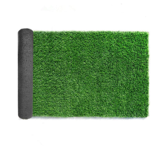 LITA Premium Synthetic Artificial Grass Turf 10mm Pile Height, High Density Fake Faux Grass Turf, Natural and Realistic Looking Garden Pet Dog