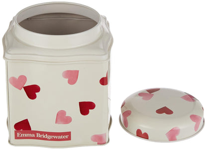 Bridgewater Emma Hearts Wavy Dome Lid Caddy 105 x 105 x 110 mm