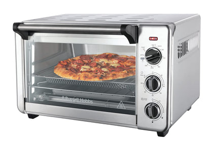 Russell Hobbs 20L Oven 5-in-1 Rapid Hot Air Fryer, Mini Oven, Grill, Toaster, Warming Function, Timer, Energy Saving, Pizza Diameter 30cm, Incs.