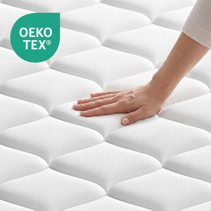 BedStory Small Double Hybrid Mattress, 22cm Pocket Sprung, 120x190cm