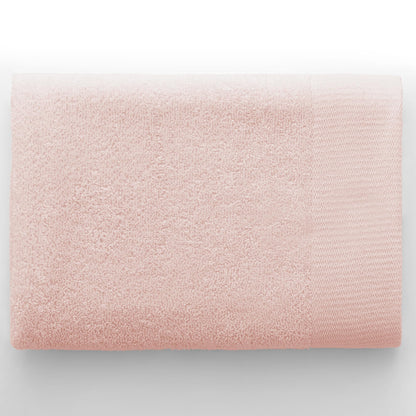 AmeliaHome 70x140 cm Bath Towel 100% Cotton Absorbent Powder Pink Amari