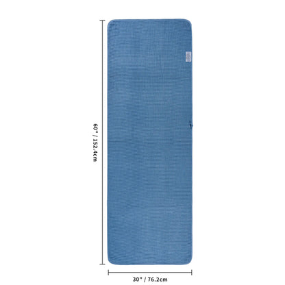 POLYTE 380 GSM Microfibre Quick Dry Waffle Bath Towel, 76.2x152.4 cm