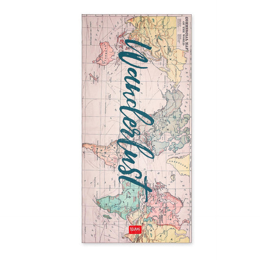 Legami ? Beach Towel, Theme: Travel, Quick Drying, Ultra-absorbent Microfibre Towel, Compact, Lightweight to Transport, Measurements: 85x180 cm, for