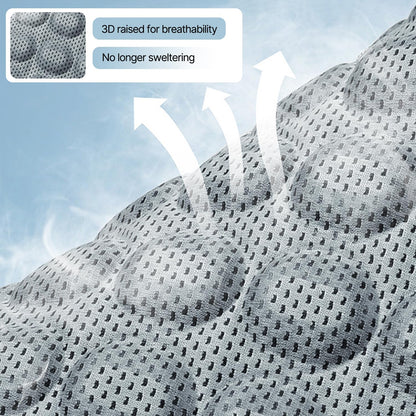Gel Seat Cushion,office chair Light and thin in summer Breathable Seat Cushion Cool Gel Cushion Honeycomb Design，with Relieving Back coccyx Pain