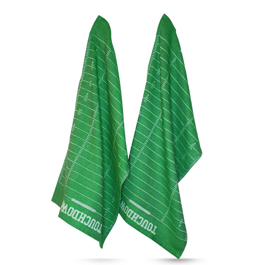40YARDS American Football Tea Towels 100% Cotton 65 x 40 cm 200 g/m2 Pack of 2