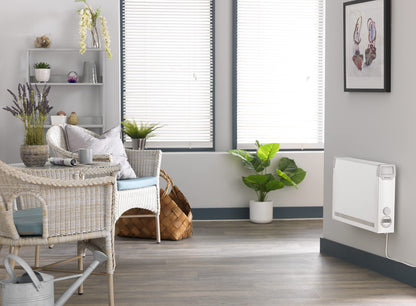 Dimplex ML2TSTIE7 2kW Convector Heater, Electric Freestanding & Wall Mountable Plug In Electric Heater, with Thermostat, Electronic Timer, Portable or
