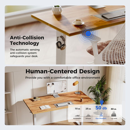 Agilestic Electric Standing Desk, 2 Memory Buttons, 160x60cm