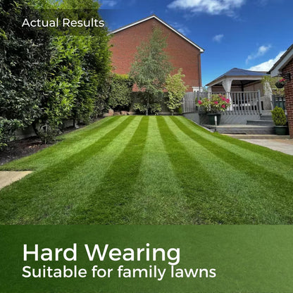 Dark Green Lawn Seed - Grass Seeds for a Green Lawn All Year Round - Hard Wearing & Fast Growing Mix - Garden Lawncare Guy (5kg - 200m?)