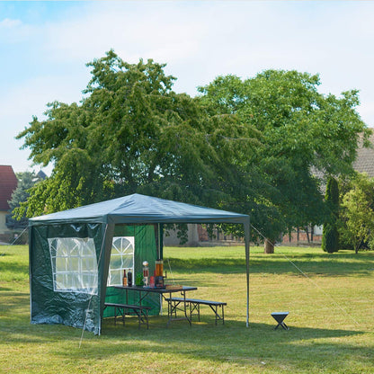 SANHENG Pop Up Gazebo, Pop Up Tent with Weights, Fully Waterproof, All Weather Gazebo ideal for Outdoor Party Camping (2x2m,White)