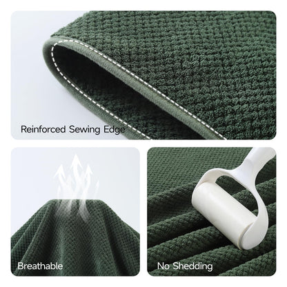 REDKISS 2-Pack Extra Large Bath Towels-100x200CM Microfibre Towel for Adult