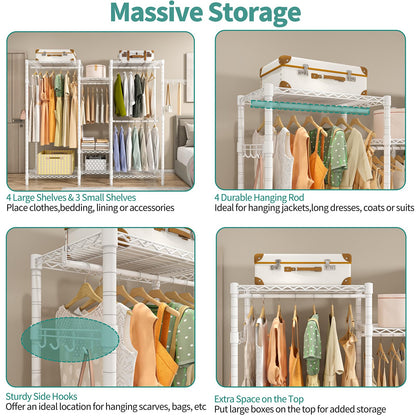 Exglobol Heavy Duty Clothes Rails,