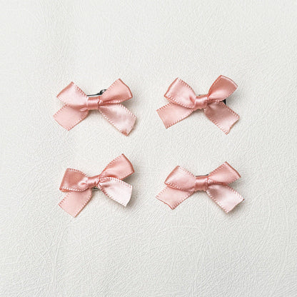 3cm Ribbon Bow Small Hairclip