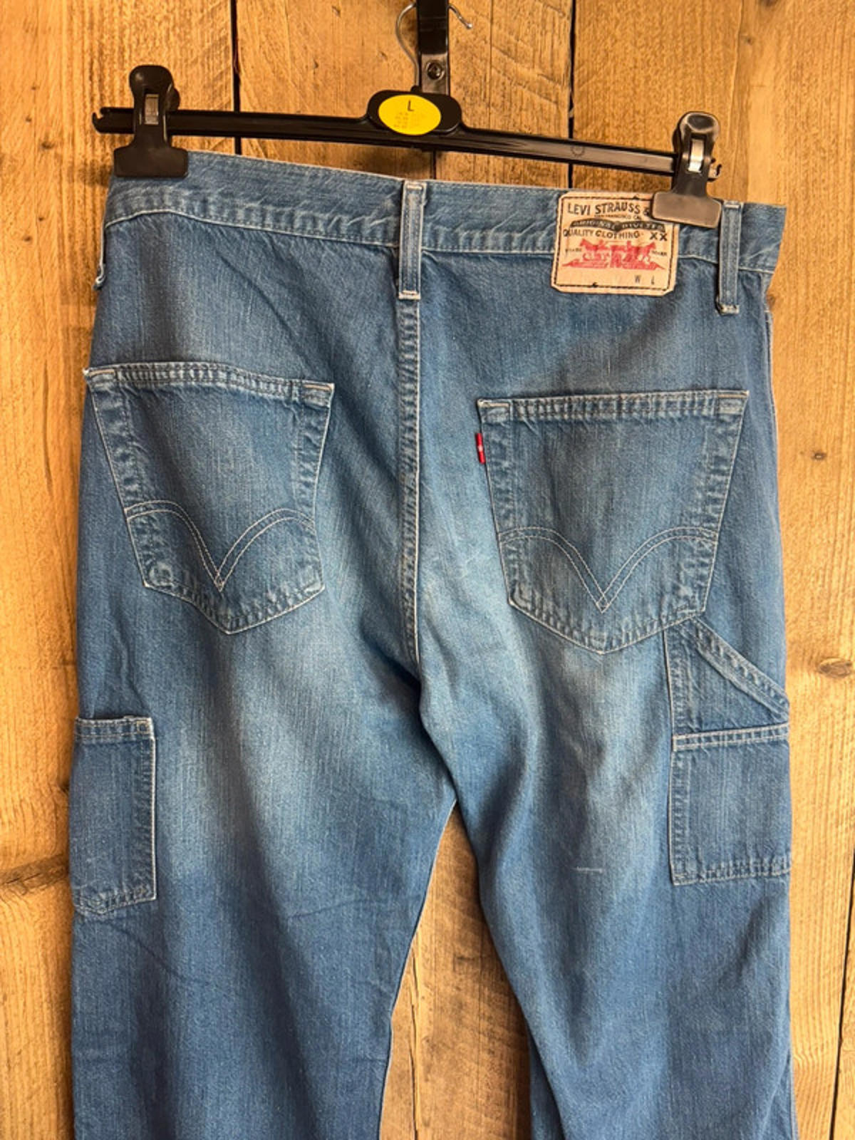 Vintage Levi Workwear Carpenters Jeans Mens 33x34