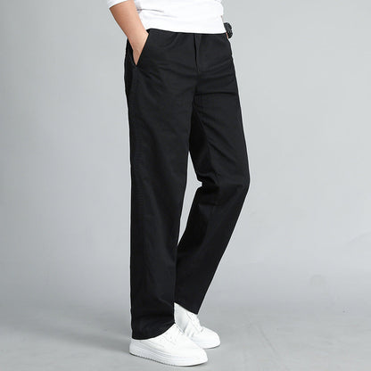 Men's Fall Winter Overalls Casual Straight
