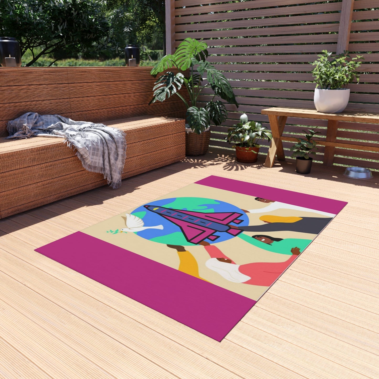 First Home Outdoor Rug