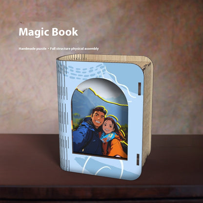 Creative Wooden Puzzle Valentine's Day Gift