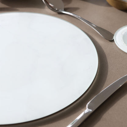 30cm Round Glass Chopping Board