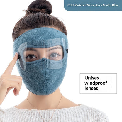 Women's Thickened Dust-Proof Neck-and-Ear-Protecting Winter Cycling Mask