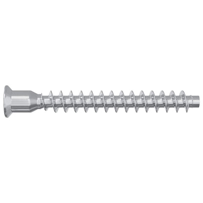 vidaXL Confirmat Screws 12 pcs Silver Ø7 x 58 mm Metal