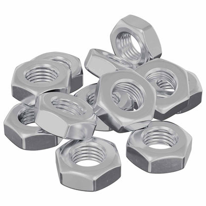 vidaXL Hex Nut 3600 pcs Silver Metal