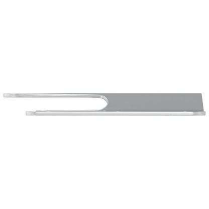 vidaXL Flush Mount Bracket 419 pcs Silver 75 x 66 x 1.4 mm Steel