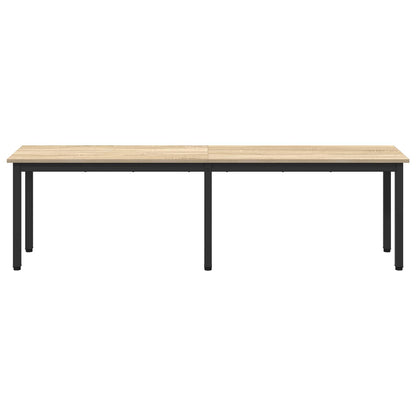 vidaXL Bench Sonoma 160 x 35 x 45 cm Engineered Wood