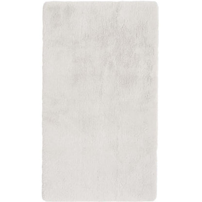 Luxury White Faux Fur Rug