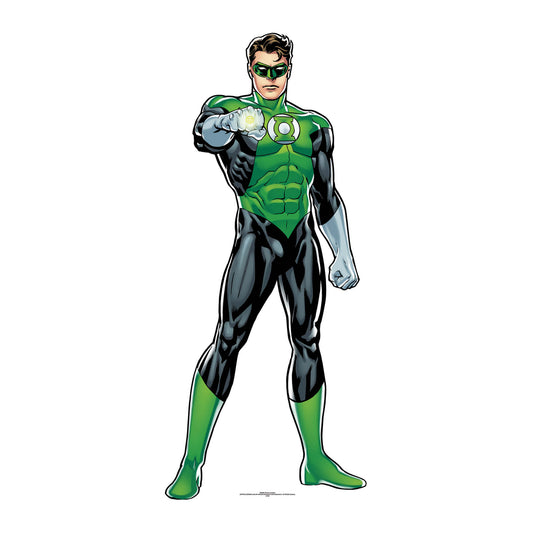 SC885 Green Lantern Cardboard Cut Out Height 184cm