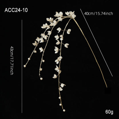 Christmas Acrylic White Crystal Twig Cutting Creative Decoration