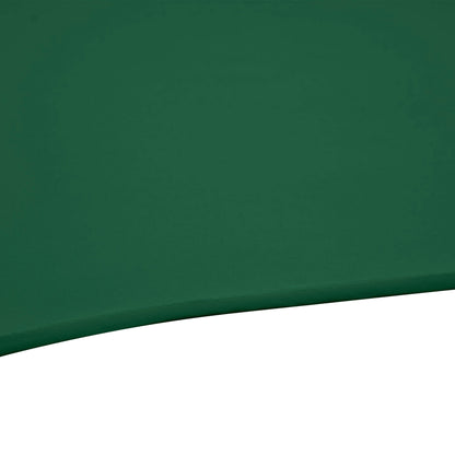 Outsunny 2.5M Garden Cantilever Parasol, Offset Roma Patio Umbrella Hanging Sun Shade Canopy Shelter with 360\'c2\'b0 Rotation and Cross Base, Green