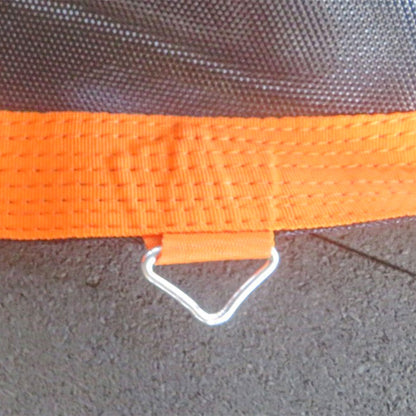 SPORTNOW Replacement Trampoline Mat with Spring Pull Tool, 72 V-Hooks, for 12ft Trampoline using 14cm Springs, Orange