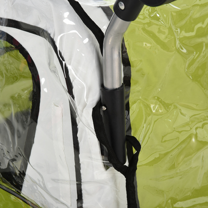 HOMCOM Baby Bike Trailer Cover, Bicycle Trailer Storage Cover Anti Dust Rain