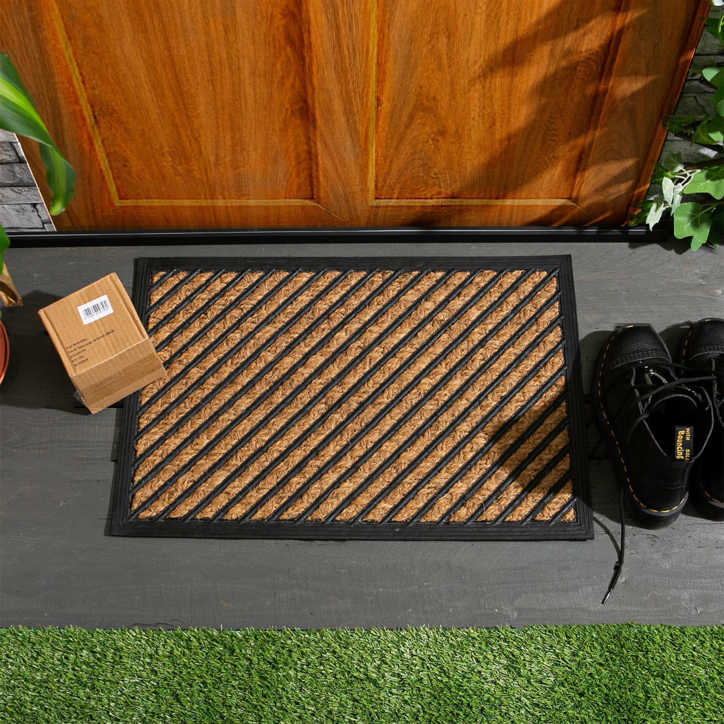 60cm x 40cm Diagonal Heavy Duty Door Mat