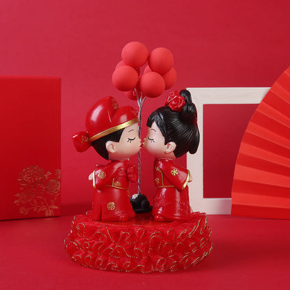 Layered Cake Ornament Valentine's Day Love Wedding Gift