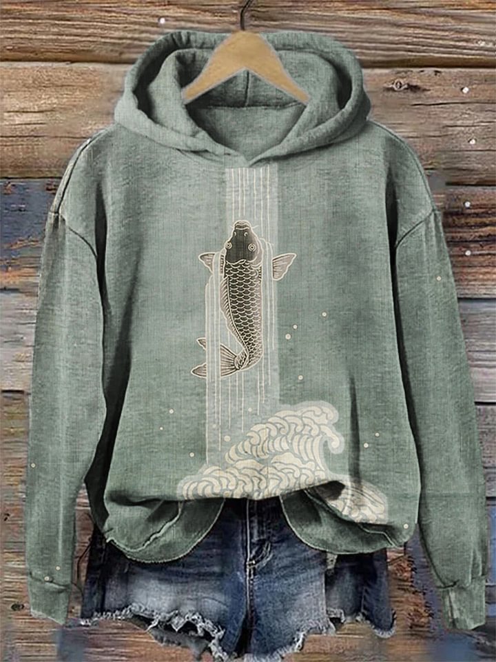 3D Digital-printed Sweatshirt For Women Loose-fitting Casual Pullover