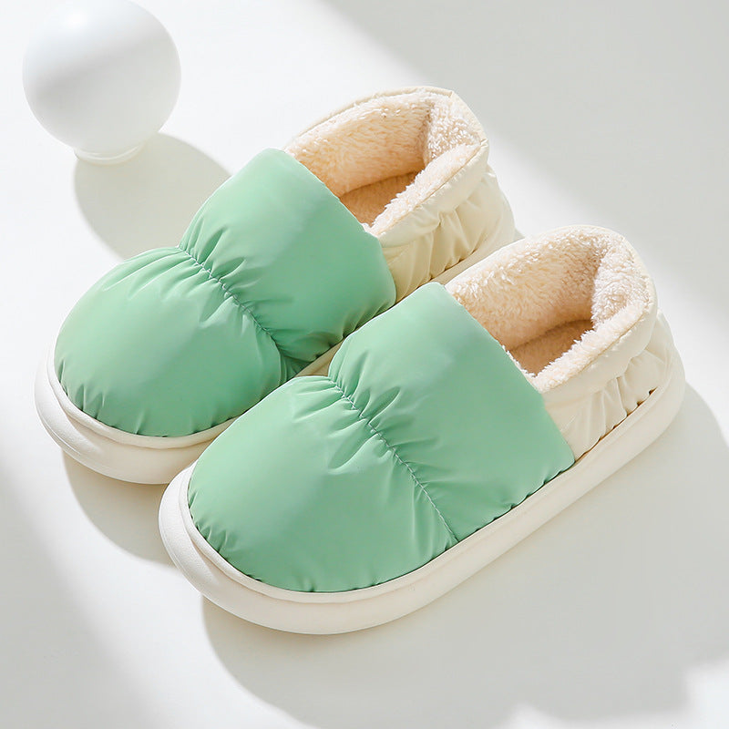 Wear Padded House Slippers With Thick Soles