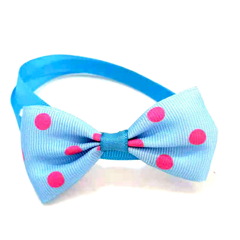 Pet Supplies Accessories Polka Dot Bow Tie