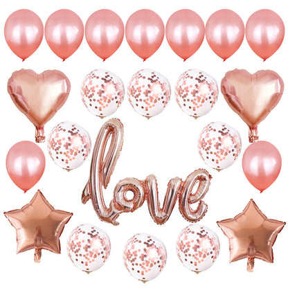 Valentine's Day Balloons Conjoined Love Wedding Decoration Balloons