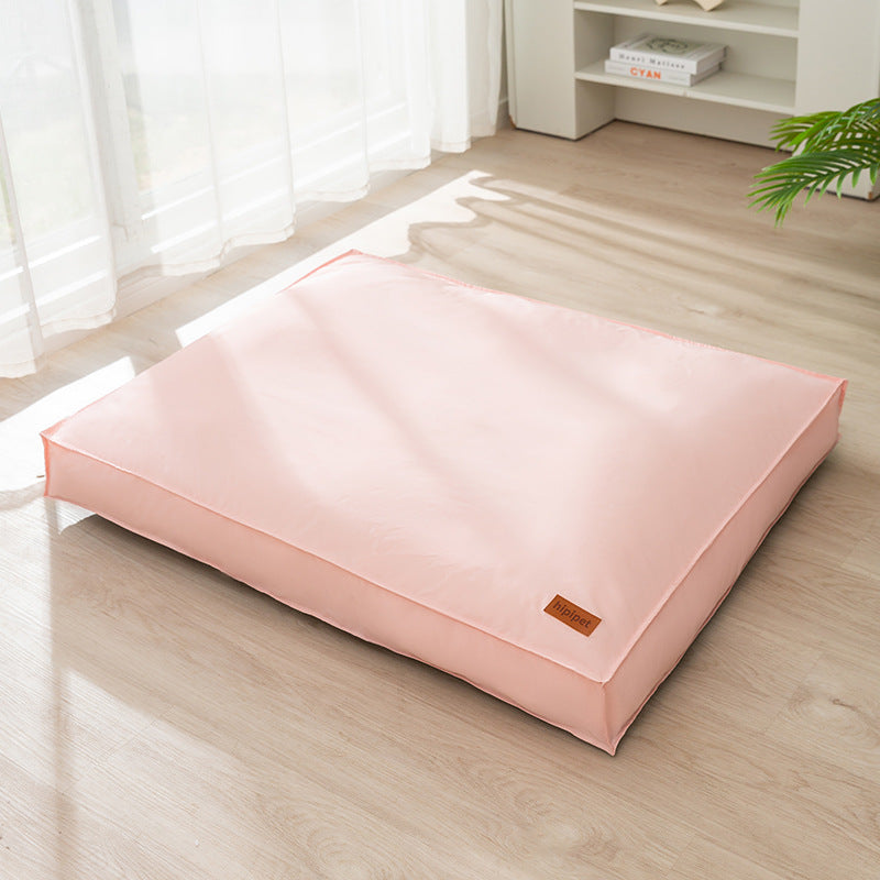 PawComfort Waterproof Pet Bed – Dog & Cat Sleeping Mat with Sofa Bolster