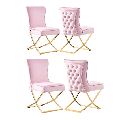 Trafalgar Velvet Dining Chair