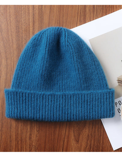 Outdoor Full Wool Knitted Warm Hat