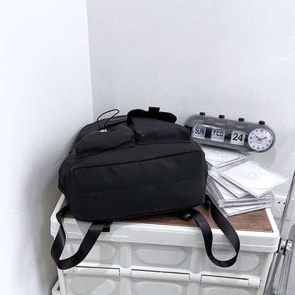 Nylon Backpack School Bag Junior High School Student Bags